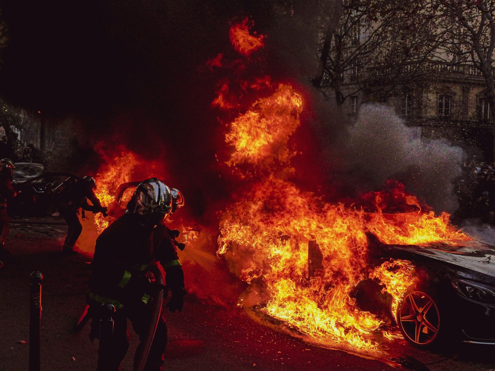 Los devastadores incendios en California.