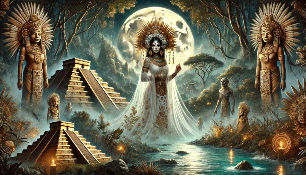 La Llorona y sus posibles raíces en la mitología azteca.