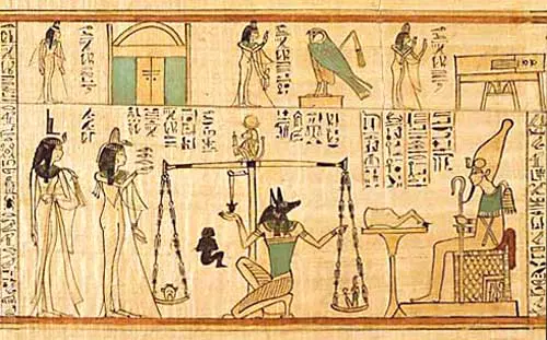 Libro de Thot, uno de los libros malditos con sabiduría oculta de Egipto.