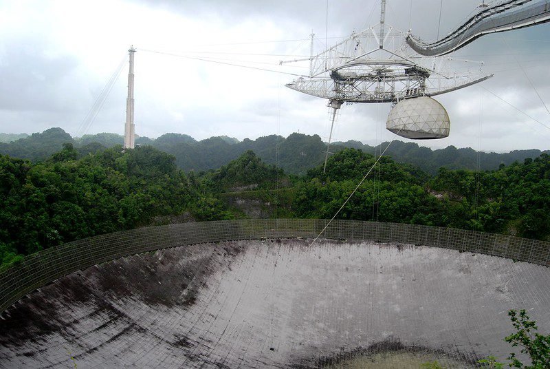 Observatorio de Arecibo, responsable del descubrimiento del misterioso objeto rumbo a la Tierra.