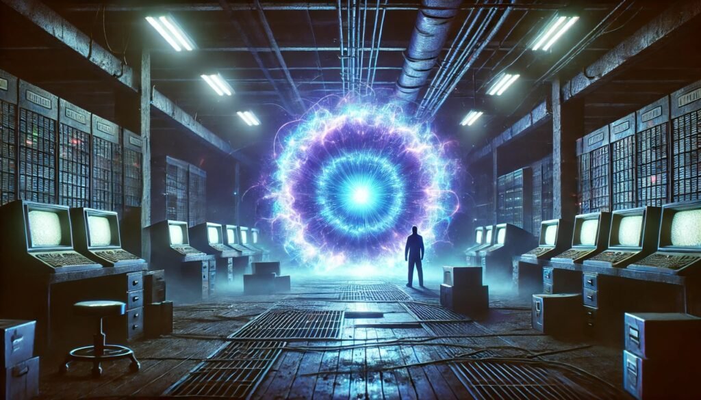 Imagen ilustrativa de un portal dimensional en el Proyecto Montauk