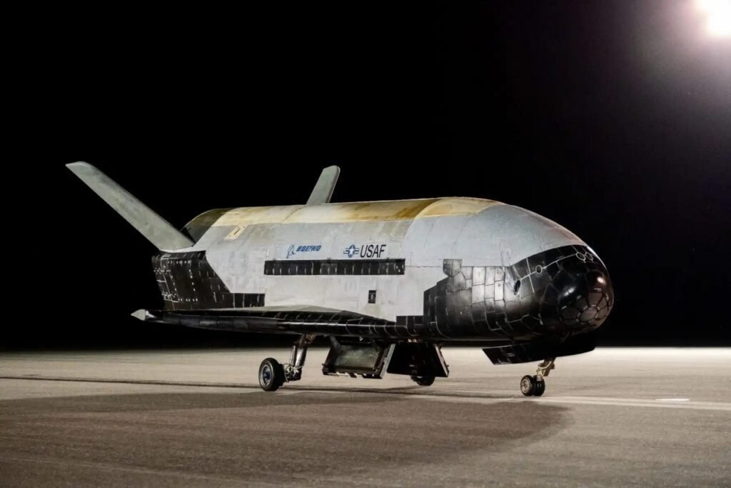 Imagen filtrada del X-37B